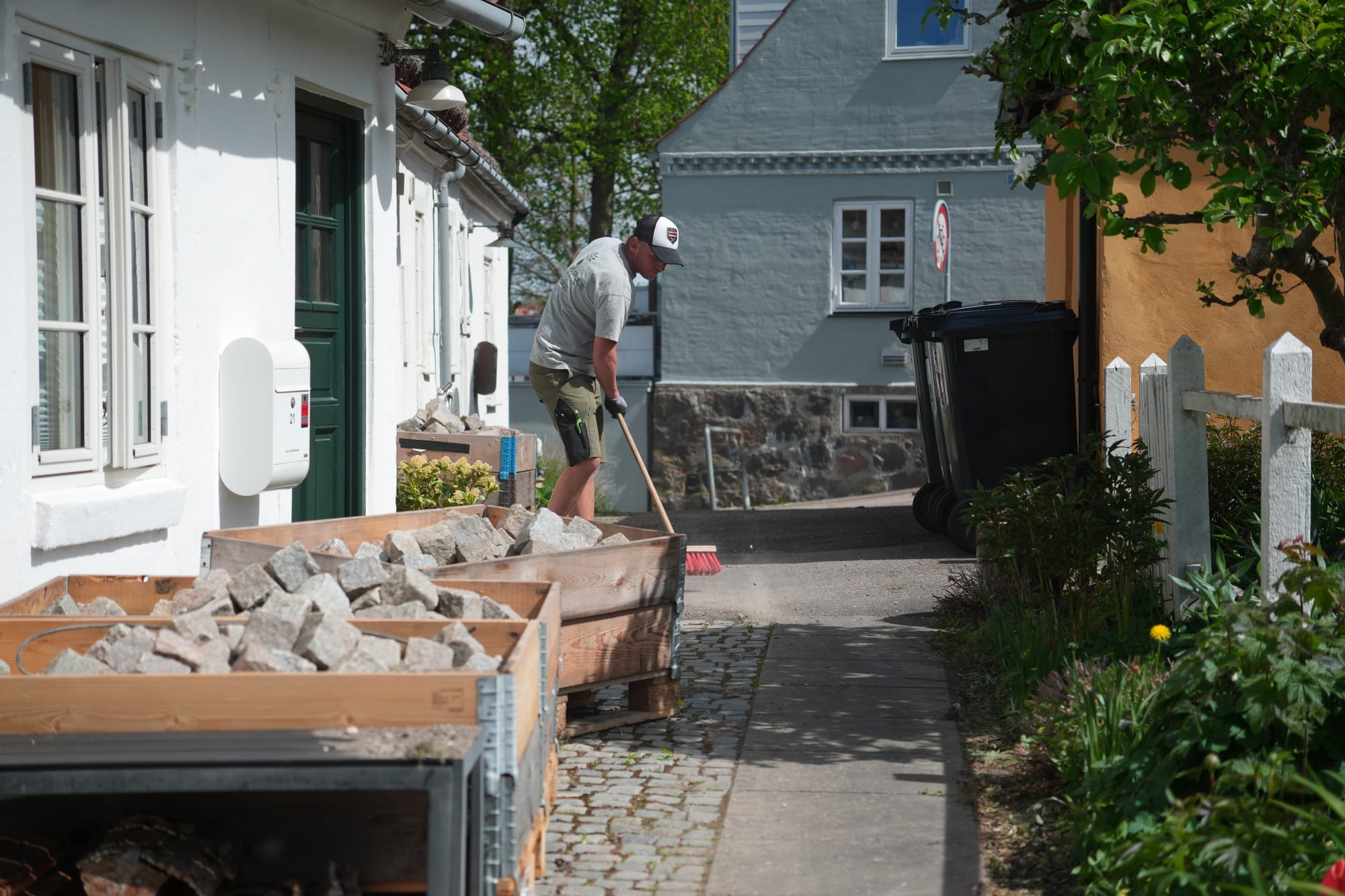 Haveanlæg i gang — JS Anlægspleje